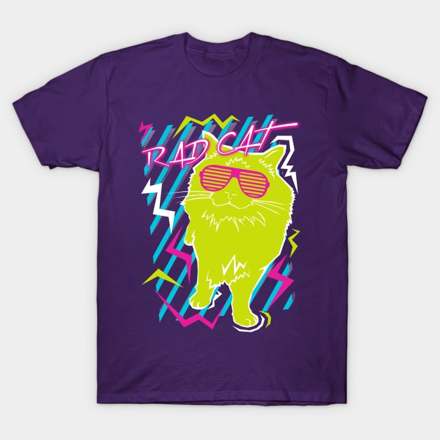 Rad Cat T-Shirt by mg88